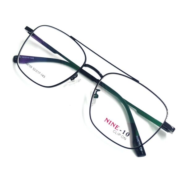 CLIP ON Metal Eyewear Full Rim Light weight Frame MDN-99014 - Image 3