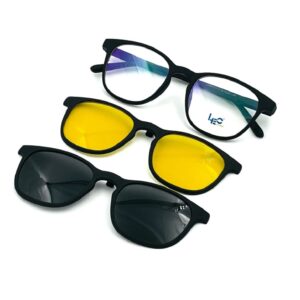 CLIP ON Metal hustler Full Rim Light weight Frame MDN-80101