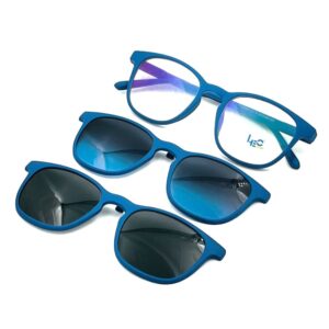 CLIP ON Metal hustler Full Rim Light weight Frame MDN-80101