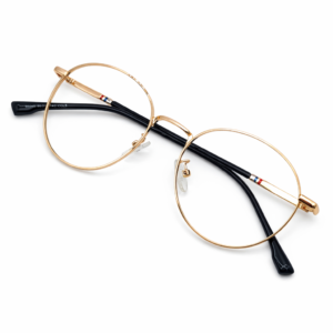 METAL Eyewear Full Rim Light weight Round Frame MDN-IPL 35045