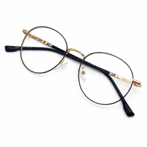 METAL Eyewear Full Rim Light weight Round Frame MDN-IPL 35045