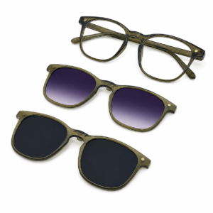 CLIP ON Metal hustler Full Rim Light weight Frame MDN-80101