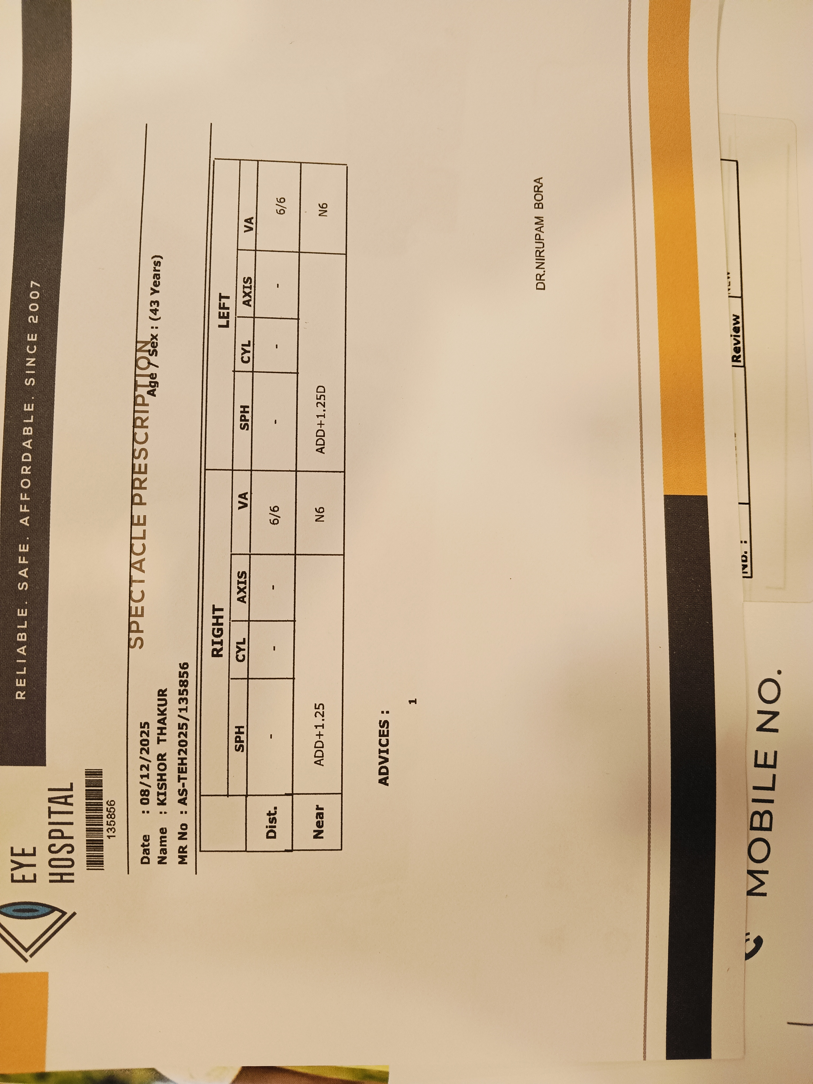 Submit Your Prescription Here Or Upload into Your Login Account After Checkout